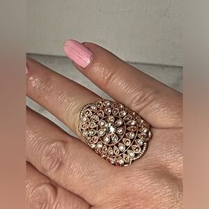 Fashion Rose Gold tone Ring
